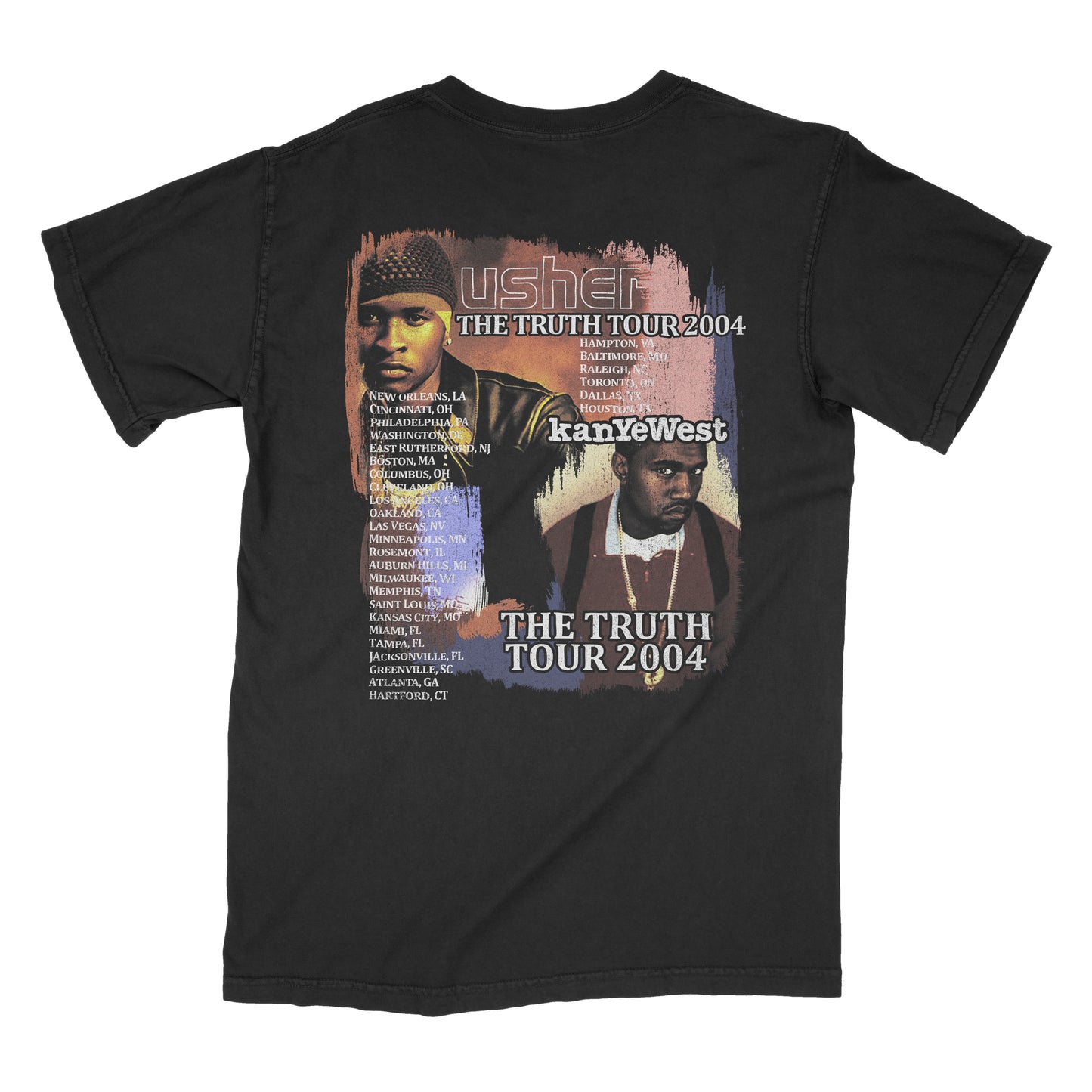 Usher x Kanye West "The Truth Tour" Tee (2004)